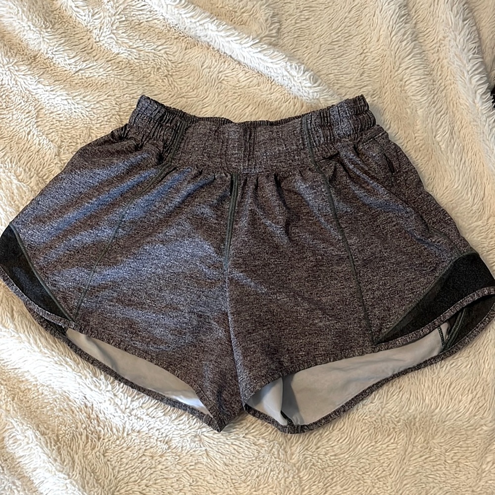 Gray Lululemon shorts